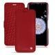 Samsung Galaxy S9+ leather case - Rouge ( Nappa - Pantone 199C ) 