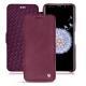 Capa em pele Samsung Galaxy S9+ - Prune vintage ( Pantone 512C ) 