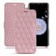 Custodia in pelle Samsung Galaxy S9+ - Rose - Couture ( Nappa - Pantone 2365C ) 
