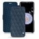 Housse cuir Samsung Galaxy S9+ - Jean vintage - Couture