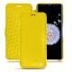Capa em pele Samsung Galaxy S9+ - Jaune fluo