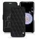 Capa em pele Samsung Galaxy S9+ - Negre poudro - Couture