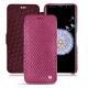 Samsung Galaxy S9+ leather case - Serpent ciclamino