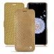 Funda de piel Samsung Galaxy S9+ - Serpent sabbia