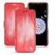 Housse cuir Samsung Galaxy S9+ - Rose Patine