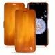 Lederschutzhülle Samsung Galaxy S9+ - Orange Patine