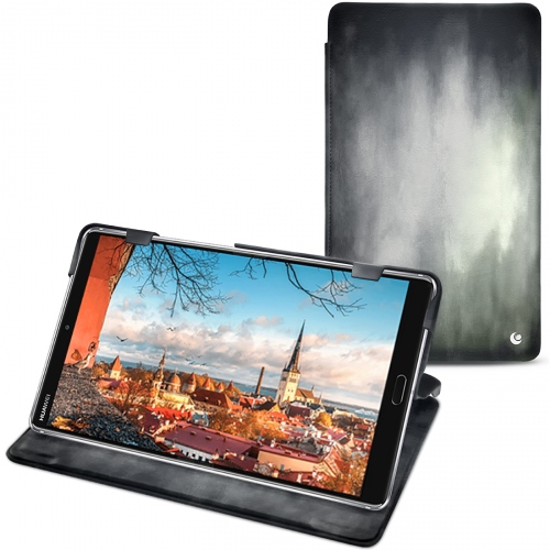 硬质真皮保护套 Huawei MediaPad M5 8Gris Patine