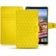 Lederschutzhülle Huawei MediaPad M5 8 - Jaune fluo - Couture