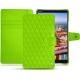 Capa em pele Huawei MediaPad M5 8 - Vert fluo - Couture