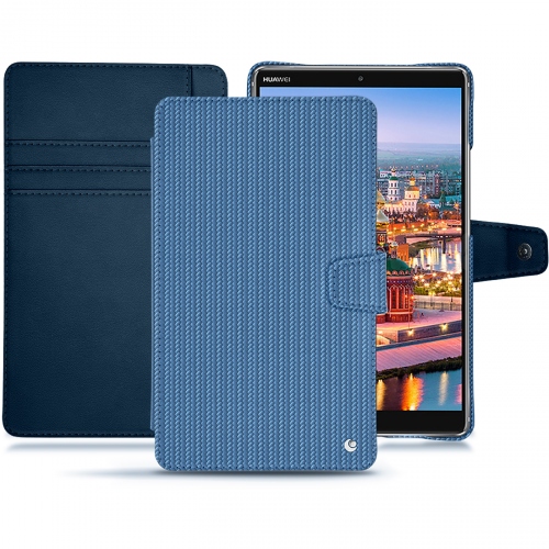 硬质真皮保护套 Huawei MediaPad M5 8Abaca ishia ( Pantone #395775 ) 