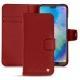 Huawei P20 Lite leather case - Tomate ( Pantone 187C ) 