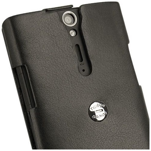 Housse cuir Sony Xperia S 
