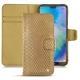 Capa em pele Huawei P20 Lite - Serpent sabbia