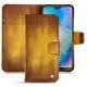 Huawei P20 Lite leather case - Doré Patine