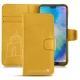 Funda de piel Huawei P20 Lite - Jaune soulèu