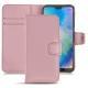 Huawei P20 Lite leather case - Rose PU