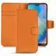 Funda de piel Huawei P20 Lite - Orange PU