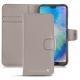 Housse cuir Huawei P20 Lite - Taupe innocent