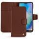Huawei P20 Lite leather case - Marron délicat