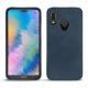 Funda de piel Huawei P20 Lite - Jean vintage ( Roughtcut - Pantone 285U  ) 
