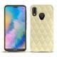 Funda de piel Huawei P20 Lite - Beige - Couture ( Nappa - Pantone 7502C ) 