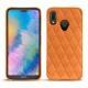 レザーケース Huawei P20 Lite - Orange - Couture ( Nappa - Pantone 1495U ) 
