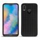 Custodia in pelle Huawei P20 Lite - Abaca nero