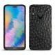 Custodia in pelle Huawei P20 Lite - Autruche nero