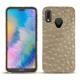 Funda de piel Huawei P20 Lite - Autruche desert