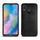 Coque cuir Huawei P20 Lite - Serpent nero