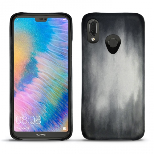 Capa em pele Huawei P20 LiteGris Patine