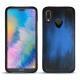 Capa em pele Huawei P20 Lite - Bleu Patine