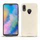 Coque cuir Huawei P20 Lite - Blanc PU