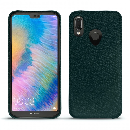 Huawei P20 Lite leather caseVert séduisant ( Pantone #1d3c34 ) 