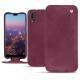 Funda de piel Huawei P20 - Prune vintage ( Pantone 512C ) 