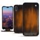 Funda de piel Huawei P20 - Marron Patine