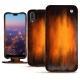 Huawei P20 leather case - Fauve Patine