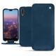 Housse cuir Huawei P20 - Blu mediterran