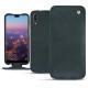 Housse cuir Huawei P20 - Blu marino