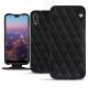 Custodia in pelle Huawei P20 - Negre poudro - Couture