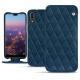 Capa em pele Huawei P20 - Blu mediterran - Couture