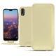 Custodia in pelle Huawei P20 - Beige PU