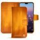 Custodia in pelle Huawei P20 - Orange Patine