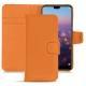 Custodia in pelle Huawei P20 - Orange PU