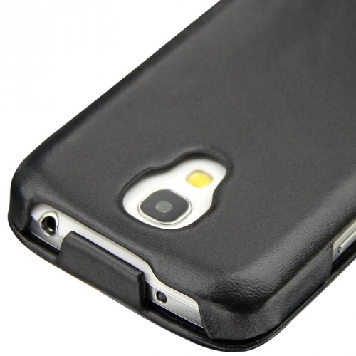 Capa em pele Samsung GT-i9190 Galaxy S4 mini 