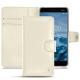 Nokia 6 (2018) leather case - Blanc (  Nappa - White ) 