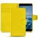 Capa em pele Nokia 6 (2018) - Jaune fluo