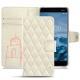 Housse cuir Nokia 6 (2018) - Blanc escumo - Couture