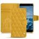 Housse cuir Nokia 6 (2018) - Jaune soulèu - Couture