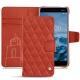 Nokia 6 (2018) leather case - Arange clouquié - Couture